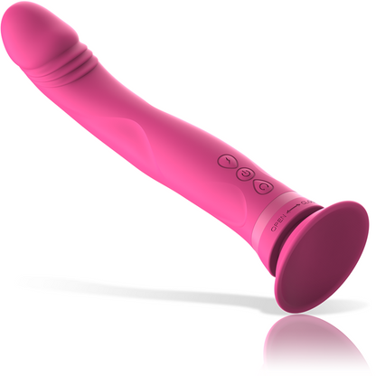 INTENSE - MICHELANGELO PINK SILICONE VIBRATING DILDO