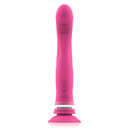 INTENSE - MICHELANGELO PINK SILICONE VIBRATING DILDO