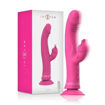 INTENSE - JULY VIBRATOR RABBIT SILICONE PINK