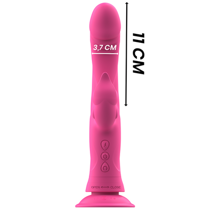 INTENSE - JULY VIBRATOR RABBIT SILICONE PINK