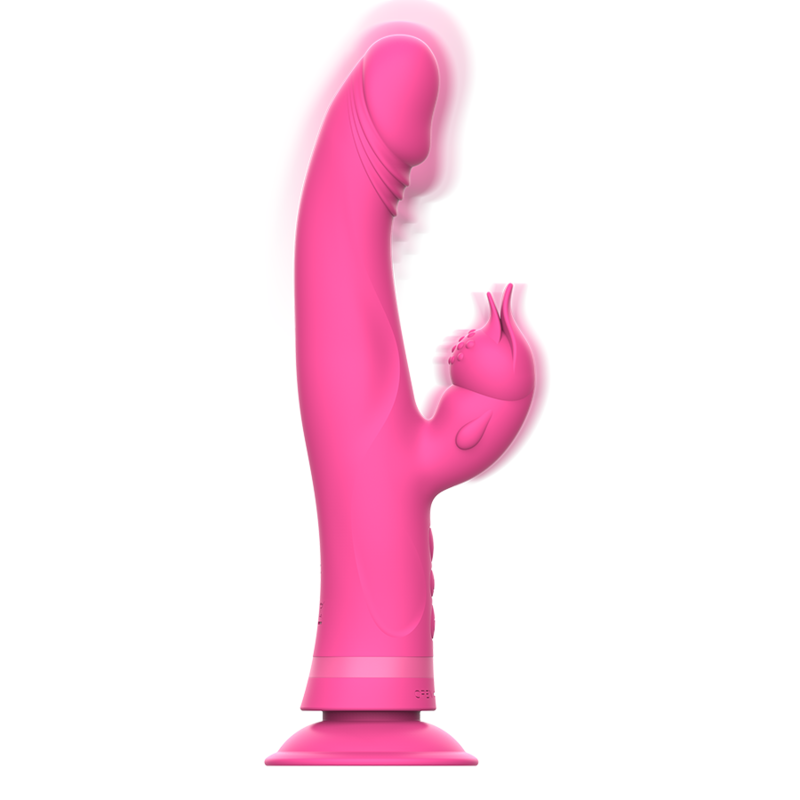 INTENSE - JULY VIBRATOR RABBIT SILICONE PINK