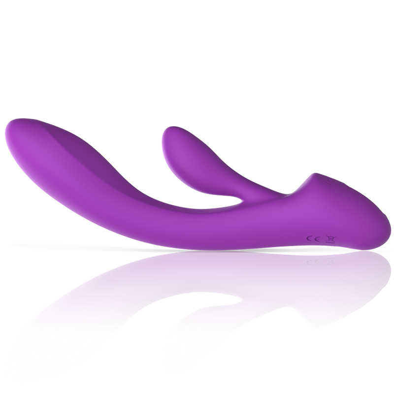 INTENSE - LUIGI VIBRATOR RABBIT LIQUID SILICONE PURPLE