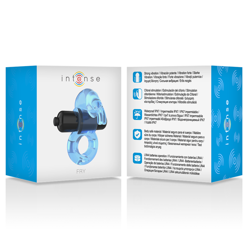 INTENSE - FRY VIBRATING RING BLUE