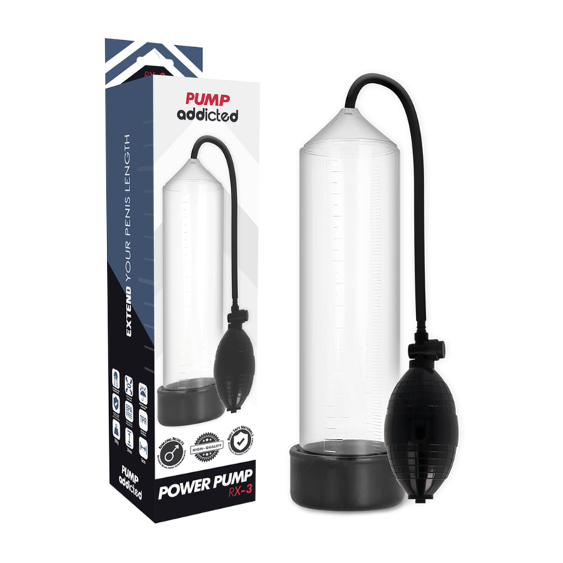 PUMP ADDICTED - RX3 TRANSPARENT ERECTION PUMP