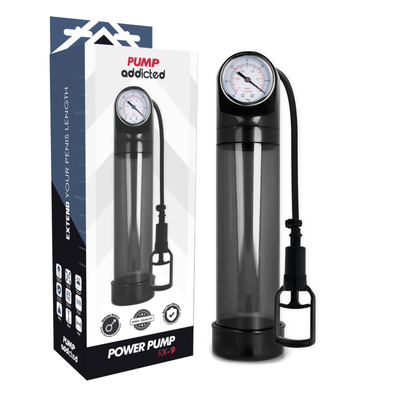 PUMP ADDICTED - ERECTION PUMP RX9 BLACK