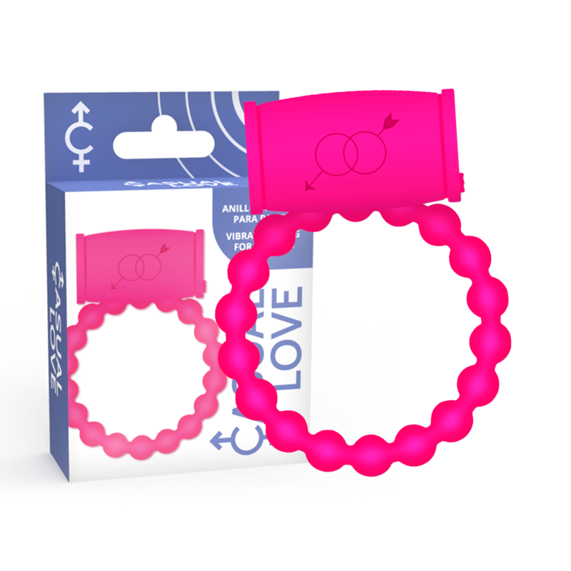 CASUAL LOVE - 25 PINK VIBRATING RING