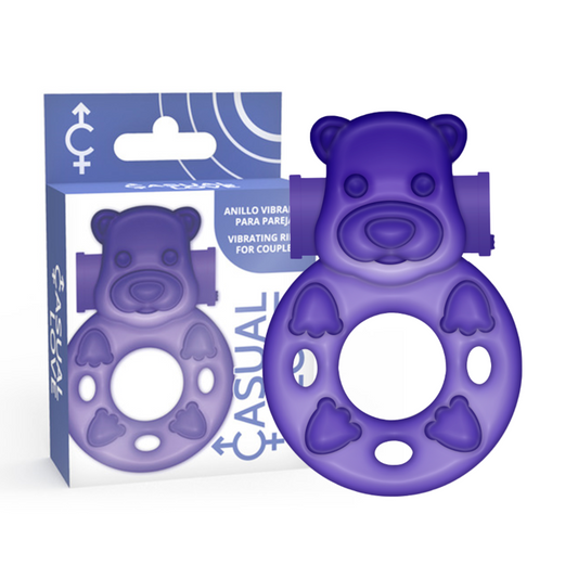 CASUAL LOVE - 26 LILAC BUNNY VIBRATING RING