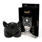 COQUETTE CHIC DESIRE - VEGAN LEATHER MASK WITH CAT EARS