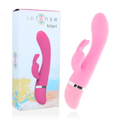 INTENSE - HILARI VIBRATOR PINK SILICON LUXE