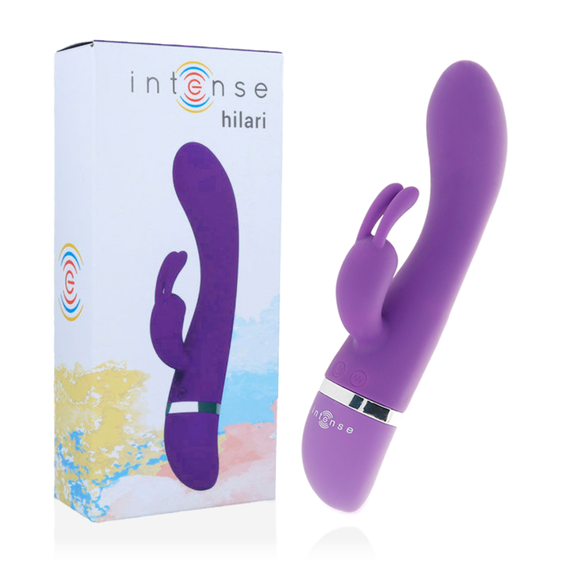 INTENSE - HILARI VIBRADOR LILA SILICONA LUXE