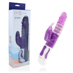 INTENSE - GUPPY VIBRATOR ROTATOR LILAC