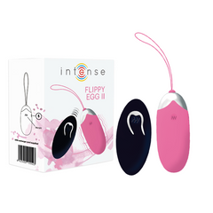 INTENSE - FLIPPY II RECHARGEABLE EGG REMOTE PINK