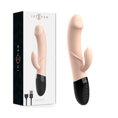 INTENSE - MAGNUS NATURAL DUAL RECHARGEABLE VIBRATOR