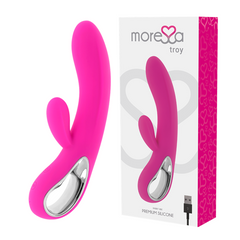 MORESSA - TROY GY-SPOT CLITORIS MASSAGER PREMIUM SILICONE RECHARGEABLE