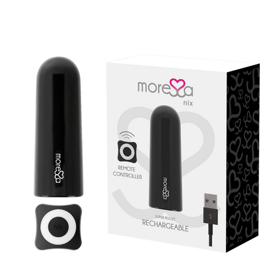 MORESSA - NIX POWERFUL MULTI-GAMES VIBRATOR REMOTE CONTROL BLACK