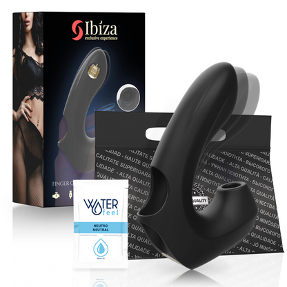 IBIZA - POWERFUL VIBRATING THIMBLE PLUS SUCTIONER