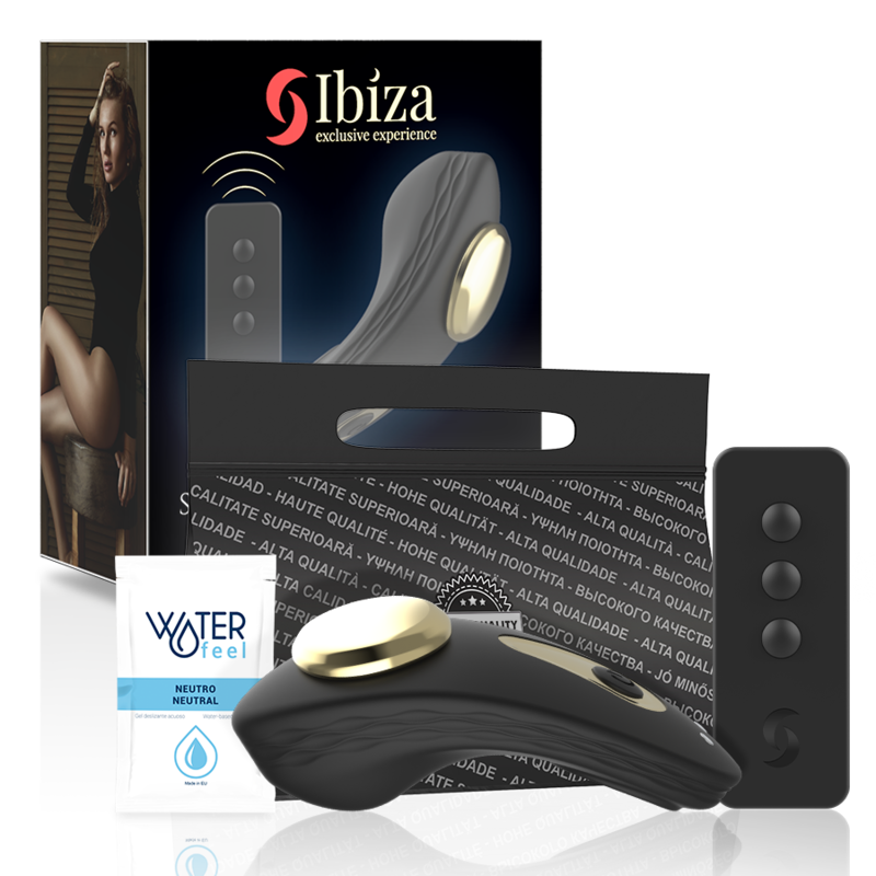 IBIZA - PANTIE VIBRADOR CONTROL REMOTO SILICONA