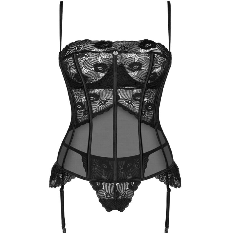 OBSESSIVE - SERENA LOVE CORSET &amp; TANGA XS/S