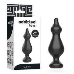 ADDICTED TOYS - ANAL SEXUAL PLUG 13.6 CM BLACK