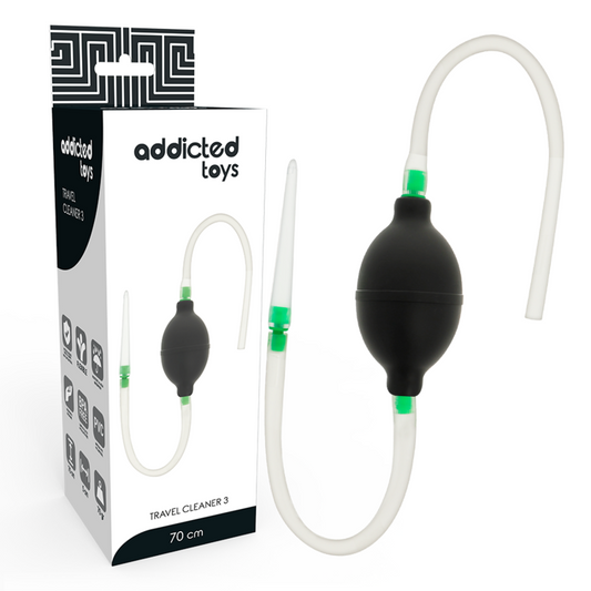 ADDICTED TOYS - KIT ENEMA NEGRO