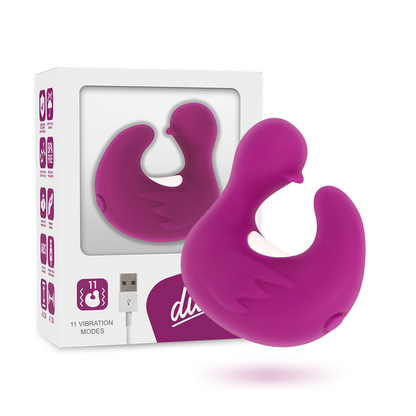 COVERME - DUCKYMANIA RECHARGEABLE SILICONE STIMULATING DUCK THIMBLE