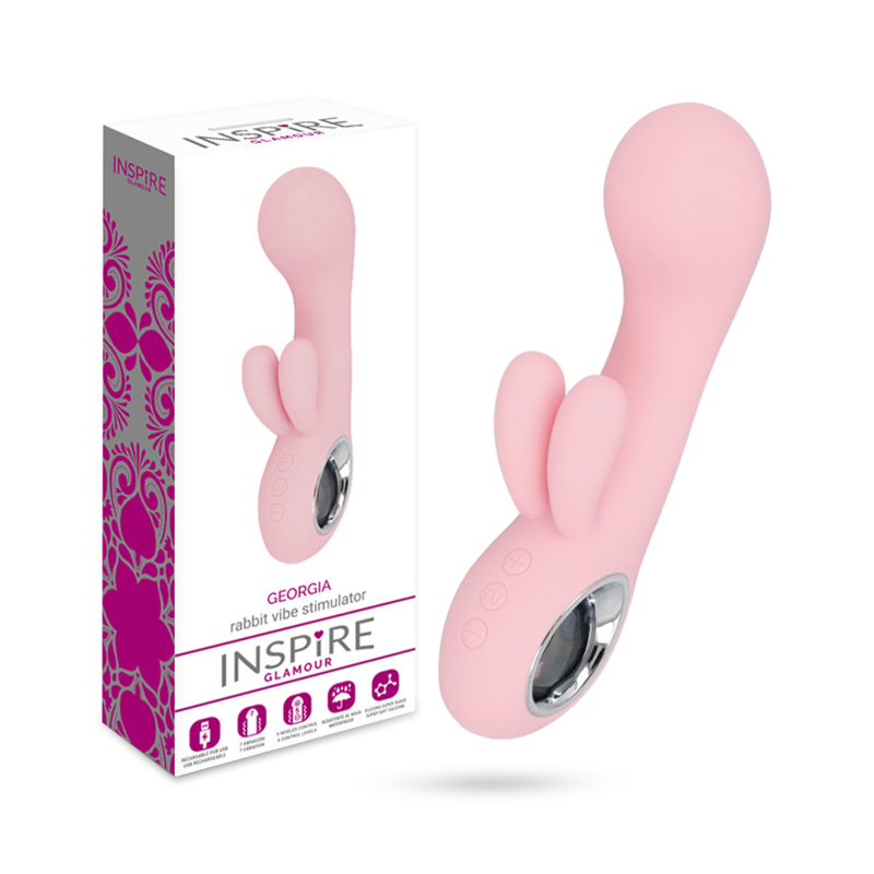 INSPIRE GLAMOUR - GEORGIA PINK VIBRATOR