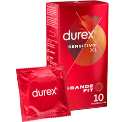 DUREX - SENSITIVE CONDOMS XL 10 UNITS