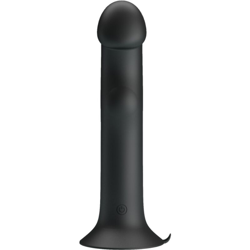 PRETTY LOVE - MURRAY BLACK CLITORIS VIBRATOR AND SUCKER