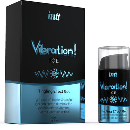 INTT - POWERFUL INTIMATE STIMULANT VIBRATING GEL COLD EFFECT 15ML