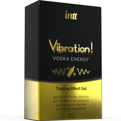 INTT - POWERFUL INTIMATE STIMULANT LIQUID VIBRATOR GEL VODKA 15ML