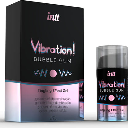 INTT - POWERFUL INTIMATE STIMULANT LIQUID VIBRATOR GEL GUM 15ML