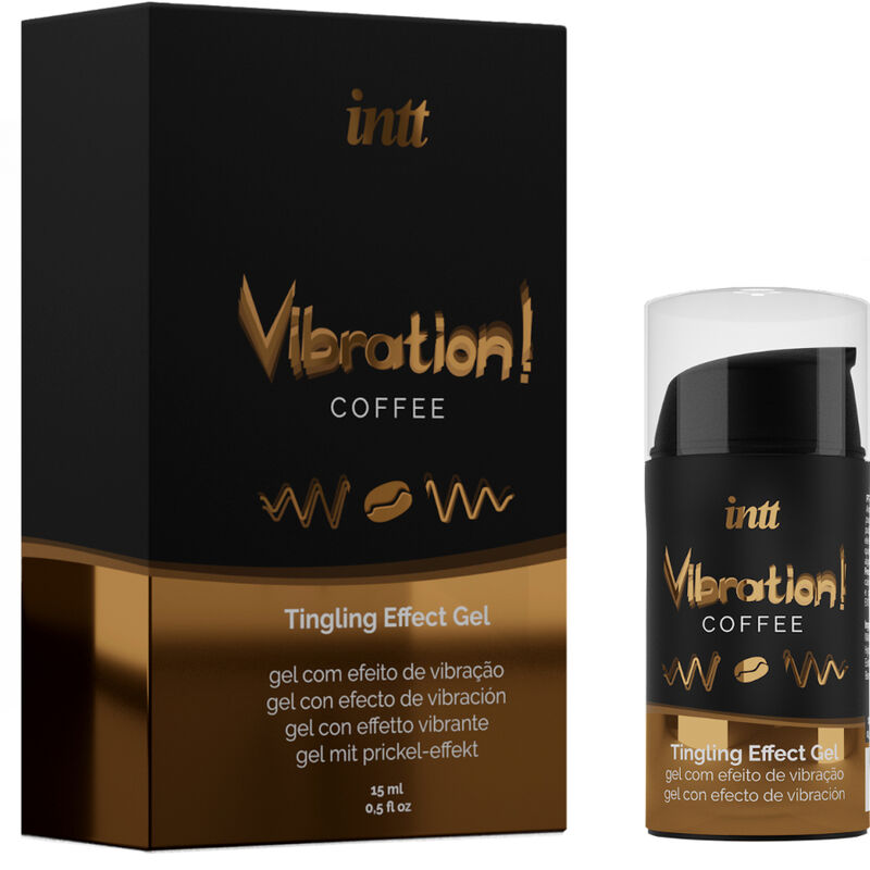 INTT - POWERFUL INTIMATE STIMULANT LIQUID VIBRATOR GEL COFFEE 15ML