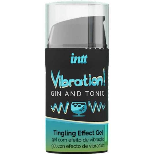 INTT - POWERFUL INTIMATE STIMULANT LIQUID VIBRATOR GEL GIN &amp; TONIC 15ML