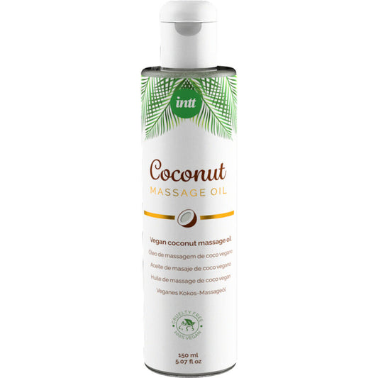 INTT - SWEET VEGAN MASSAGE OIL WITH RELAXING COCONUT FLAVOR