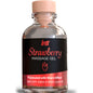 INTT MASSAGE &amp; ORAL SEX - STRAWBERRY FLAVOR MASSAGE GEL WITH HEAT EFFECT