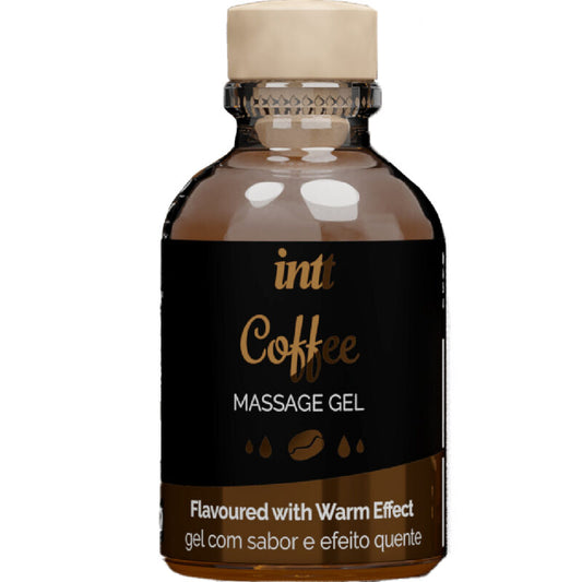 INTT MASSAGE &amp; ORAL SEX - COFFEE FLAVOR MASSAGE GEL WITH HEAT EFFECT