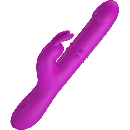 PRETTY LOVE - REESE VIBRATOR WITH ROTATING PURPLE