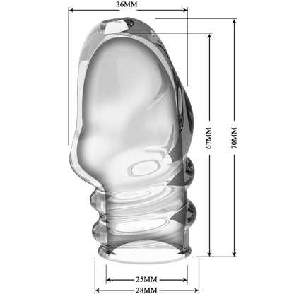 PRETTY LOVE - JEREMY TRANSPARENT PENIS THICKENER