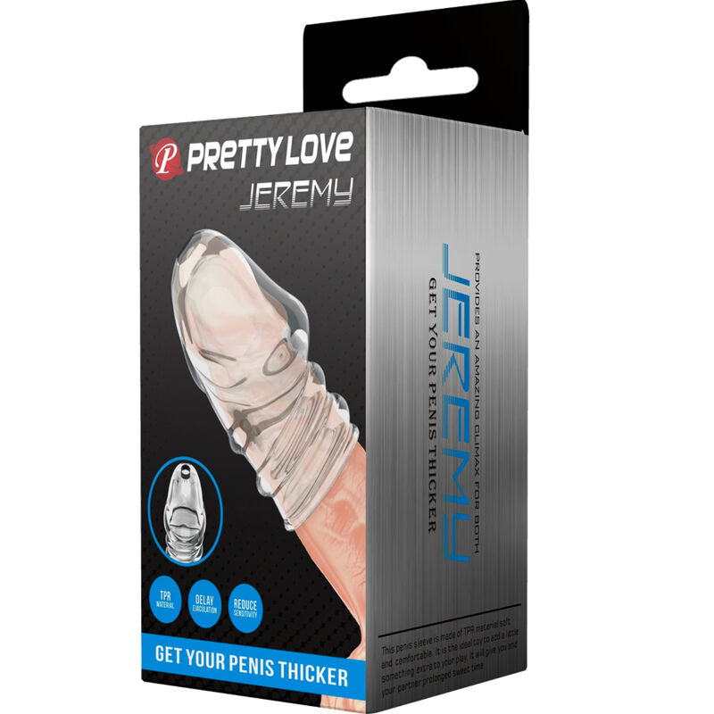 PRETTY LOVE - JEREMY TRANSPARENT PENIS THICKENER