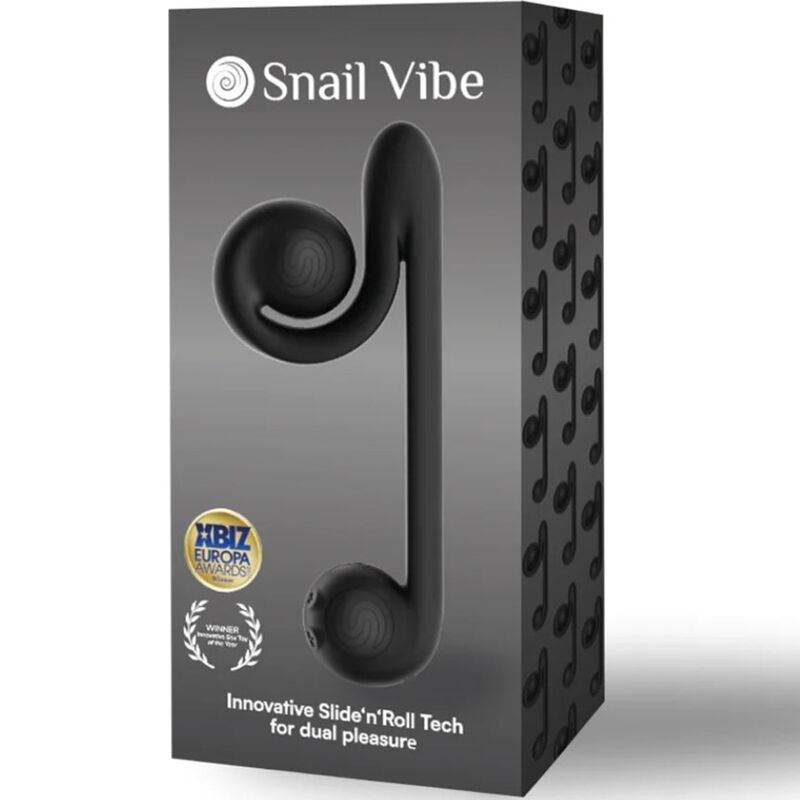 SNAIL VIBE - VIBRADOR MULTIACCION NEGRO