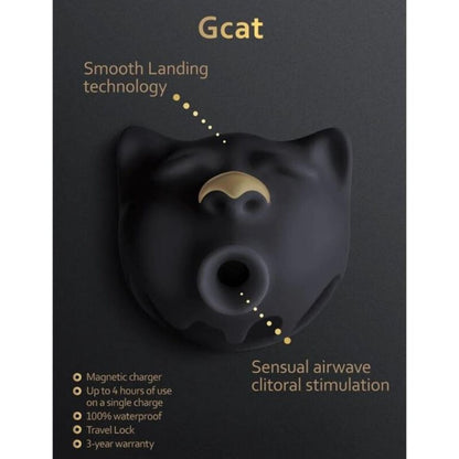 G-VIBE - GCAT MYSTIC CLITORAL SUCKER BLACK