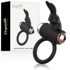 COQUETTE CHIC DESIRE - COCK RING VIBRATING RING BLACK / GOLD