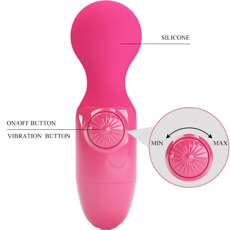 PRETTY LOVE - MAGENTA PERSONAL MINI MASSAGER