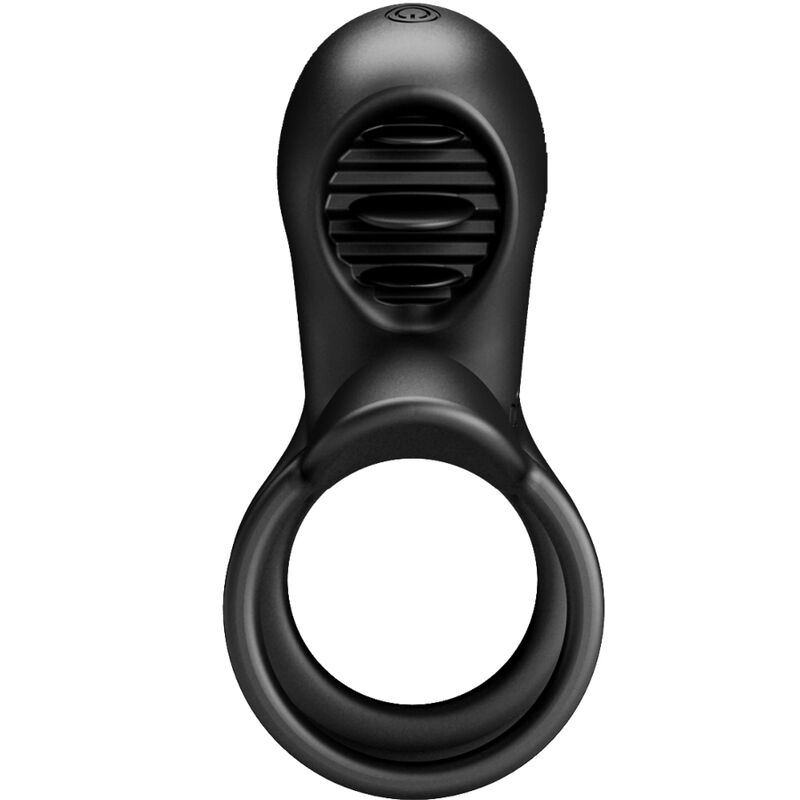 PRETTY LOVE - JAMMY PENIS SLEEVE 12 VIBRATIONS WITH RECHARGEABLE TONGUE SILICONE