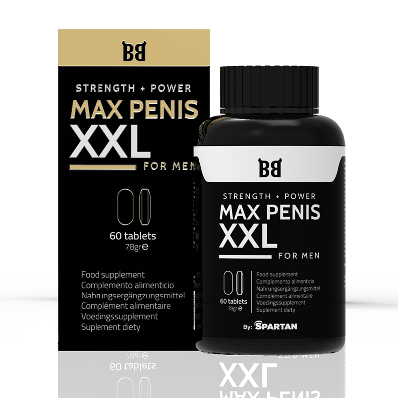 BLACK BULL - MAX PENIS XXL PENIS INCREASE 60 CAPSULES