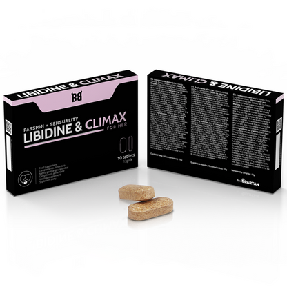 BLACK BULL - LIBIDINE &amp; CLIMAX LIBIDO ENHANCER FOR WOMEN 10 CAPSULES