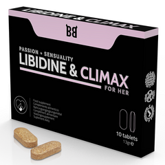 BLACK BULL - LIBIDINE & CLIMAX LIBIDO ENHANCER FOR WOMEN 10 CAPSULES