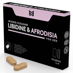 BLACK BULL - LIBIDINE & APHRODISIA INTENSE PLEASURE FOR WOMEN 10 CAPSULES