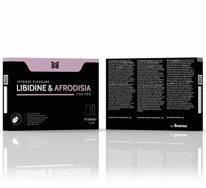 BLACK BULL - LIBIDINE &amp; APHRODISIA INTENSE PLEASURE FOR WOMEN 10 CAPSULES