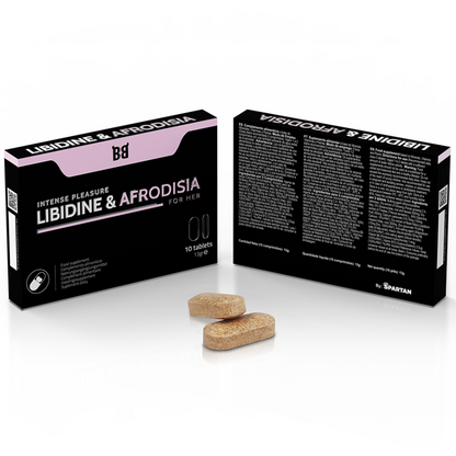 BLACK BULL - LIBIDINE &amp; APHRODISIA INTENSE PLEASURE FOR WOMEN 10 CAPSULES